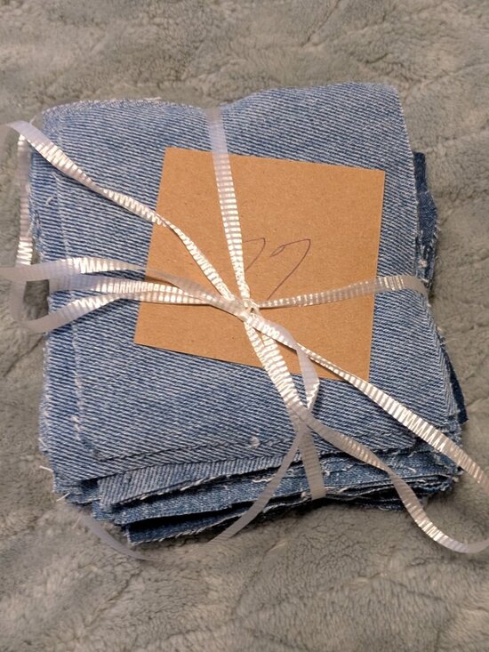 Other - Quilt Blocks 77 Precut 4" Denim